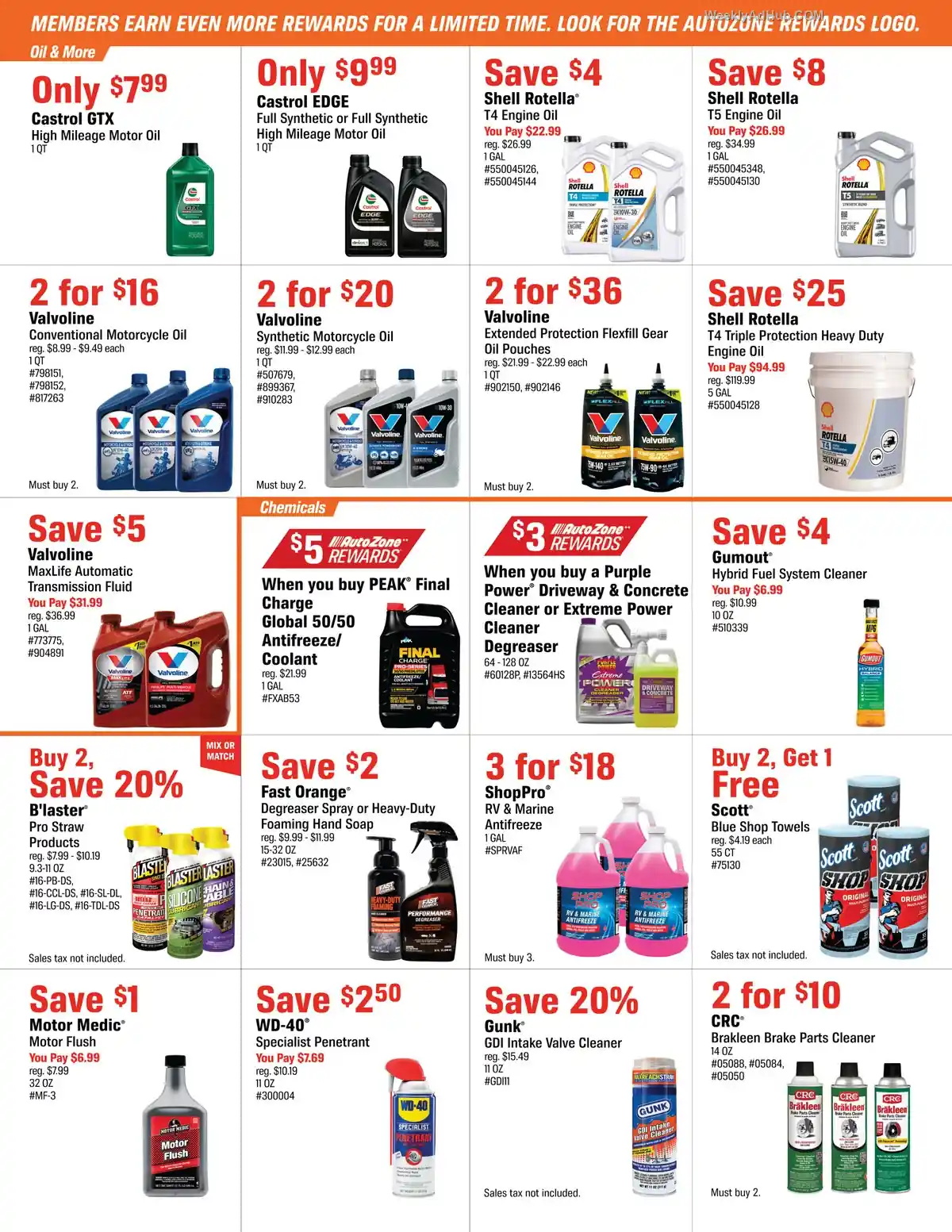 AutoZone Ad This Week (9/22/26 - 10/19/26) - Page 2 AutoZone Ad This Week (9/22/26 - 10/19/26) - Page 2