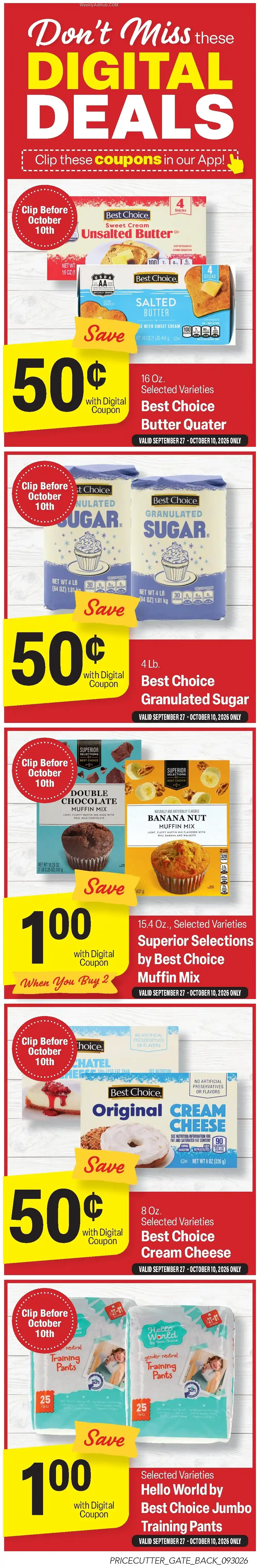 Price Cutter Ad This Week (9/30/26 - 10/13/26) - Page 2