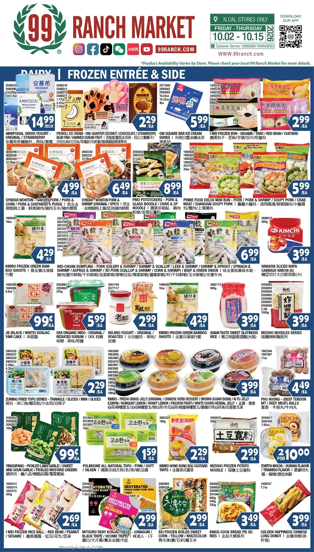 99 Ranch Market Ad This Week (10/9/26 - 10/15/26) - Page 1