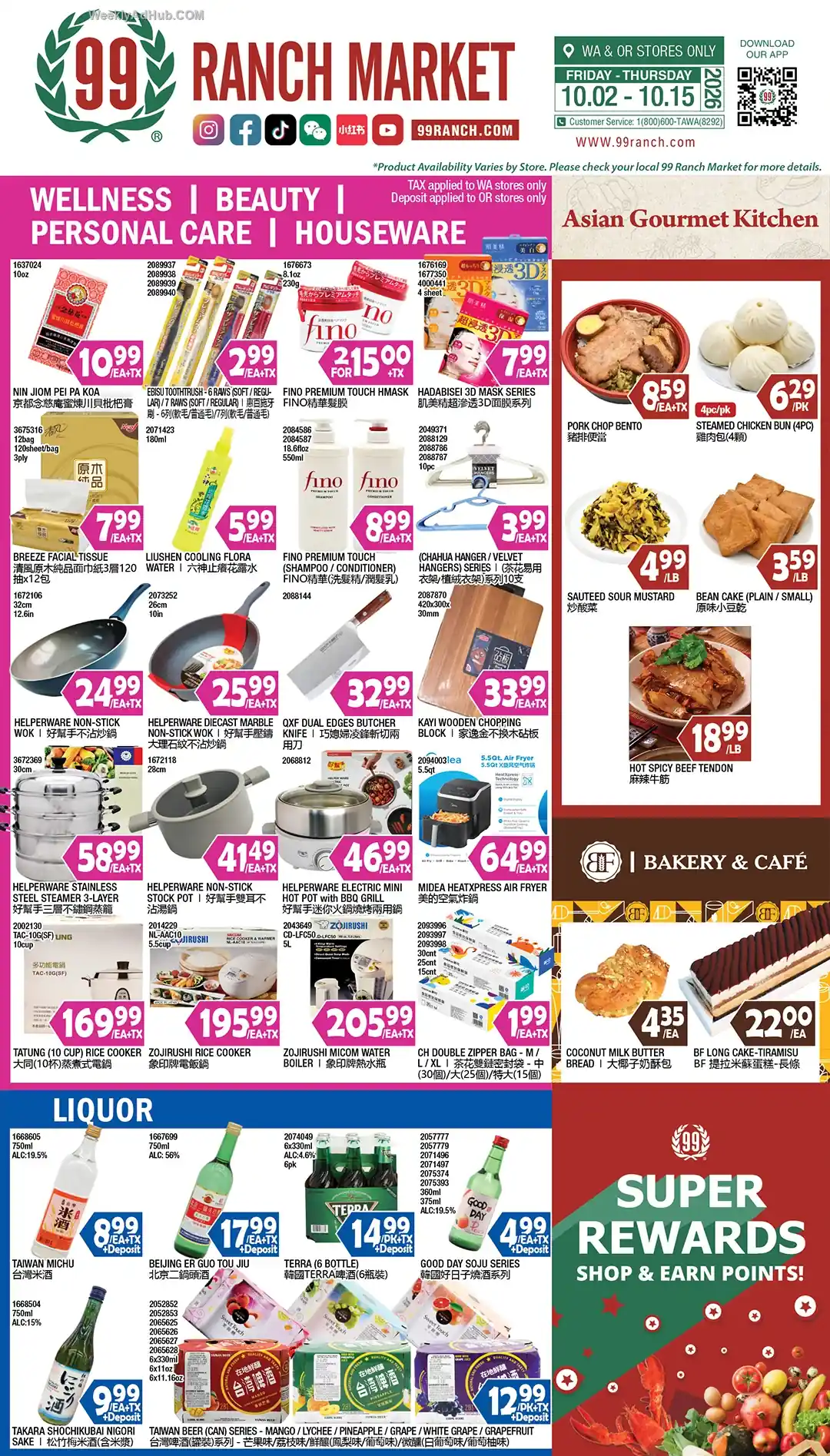 99 Ranch Market Ad This Week (10/9/26 - 10/15/26) - Page 1