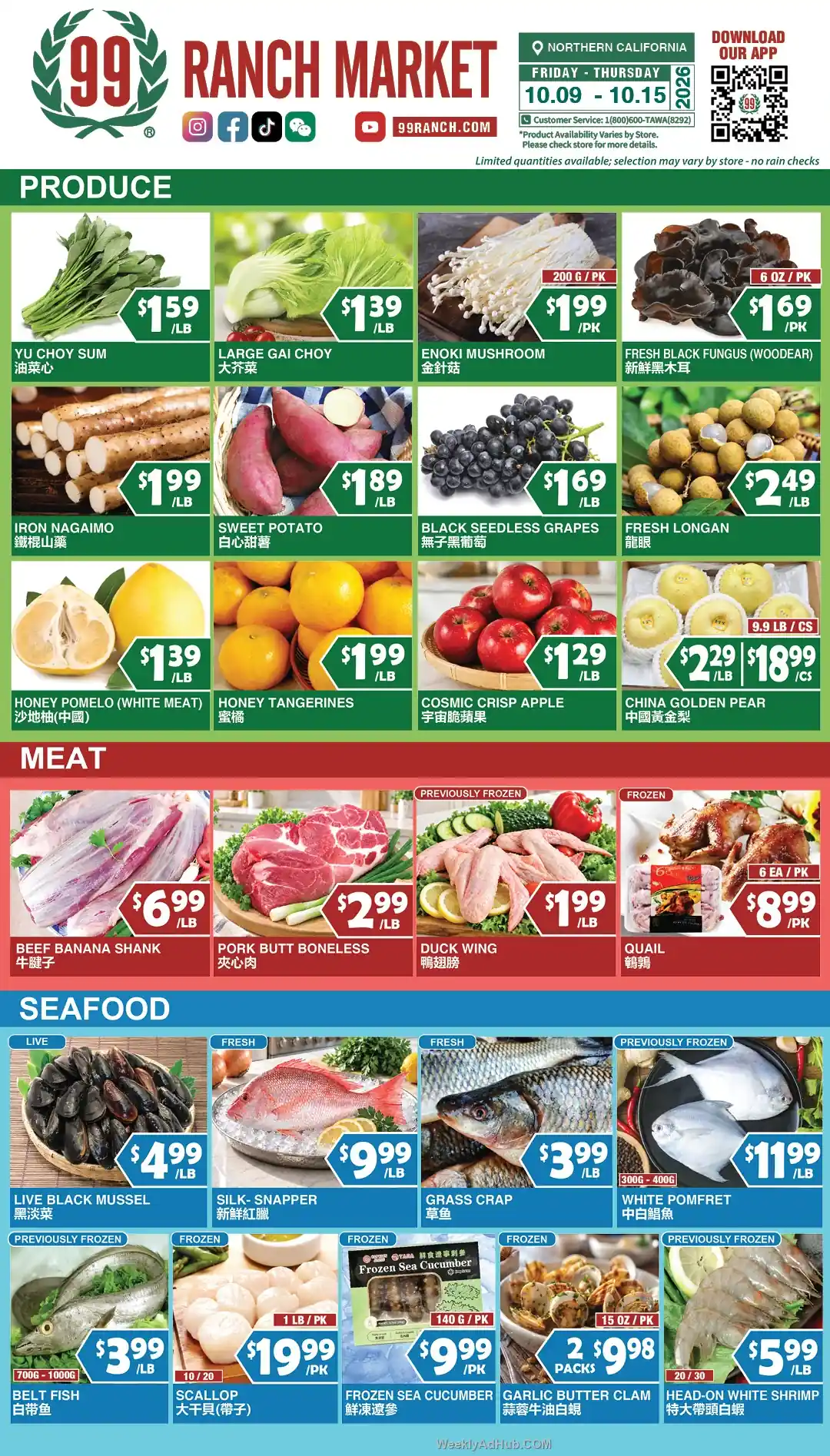 99 Ranch Market Ad This Week (10/9/26 - 10/15/26) - Page 9 99 Ranch Market Ad This Week (10/9/26 - 10/15/26) - Page 9
