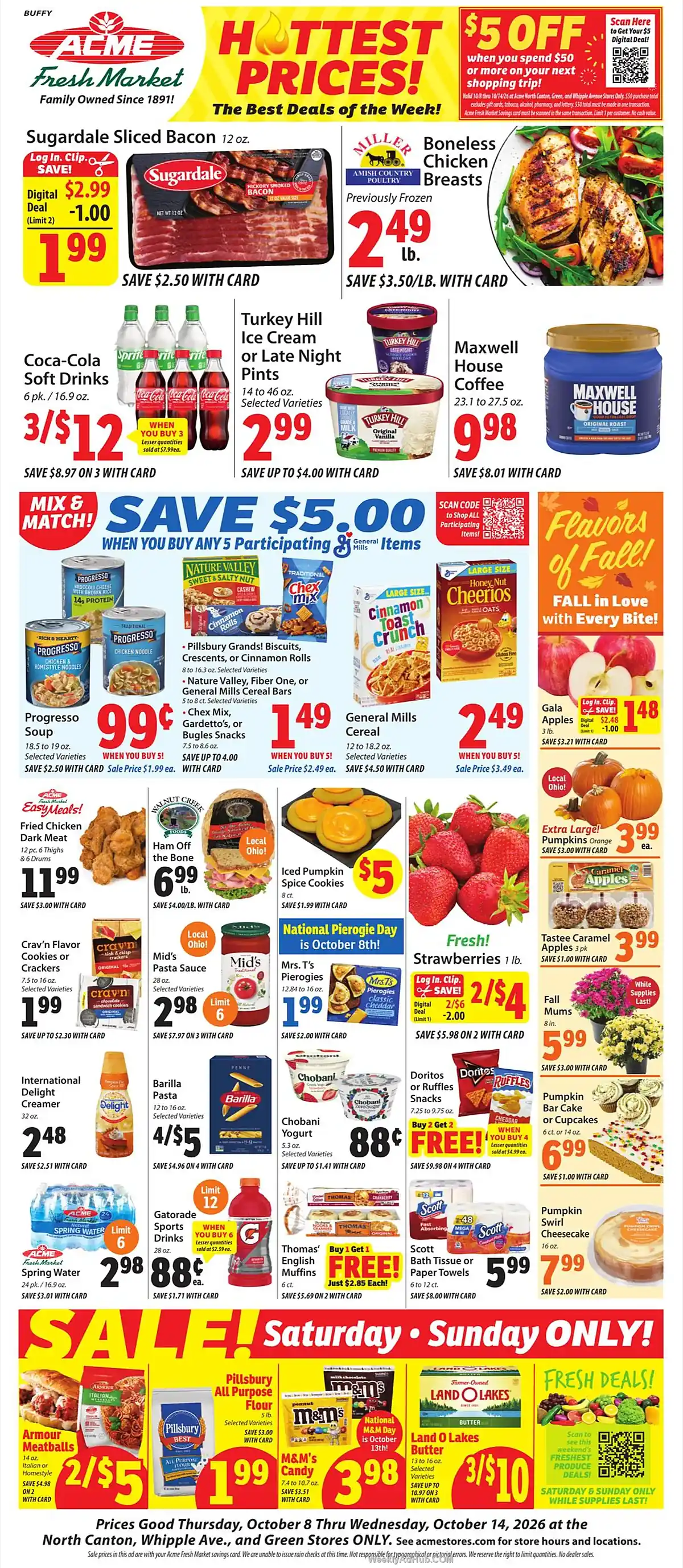 Acme Fresh Market Ad This Week (10/8/26 - 10/14/26) - Page 1