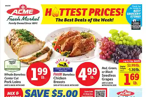 Acme Fresh Market Weekly Ad (10/15/26 - 10/21/26)