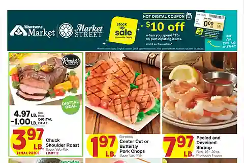 Albertsons Market Weekly Ad (10/21/26 - 10/27/26) Preview!