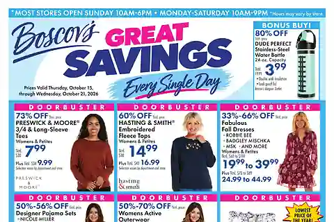 Boscov's Weekly Ad (10/15/26 - 10/21/26)
