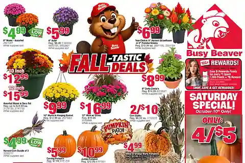 Busy Beaver Weekly Ad (10/21/26 - 11/3/26) Preview