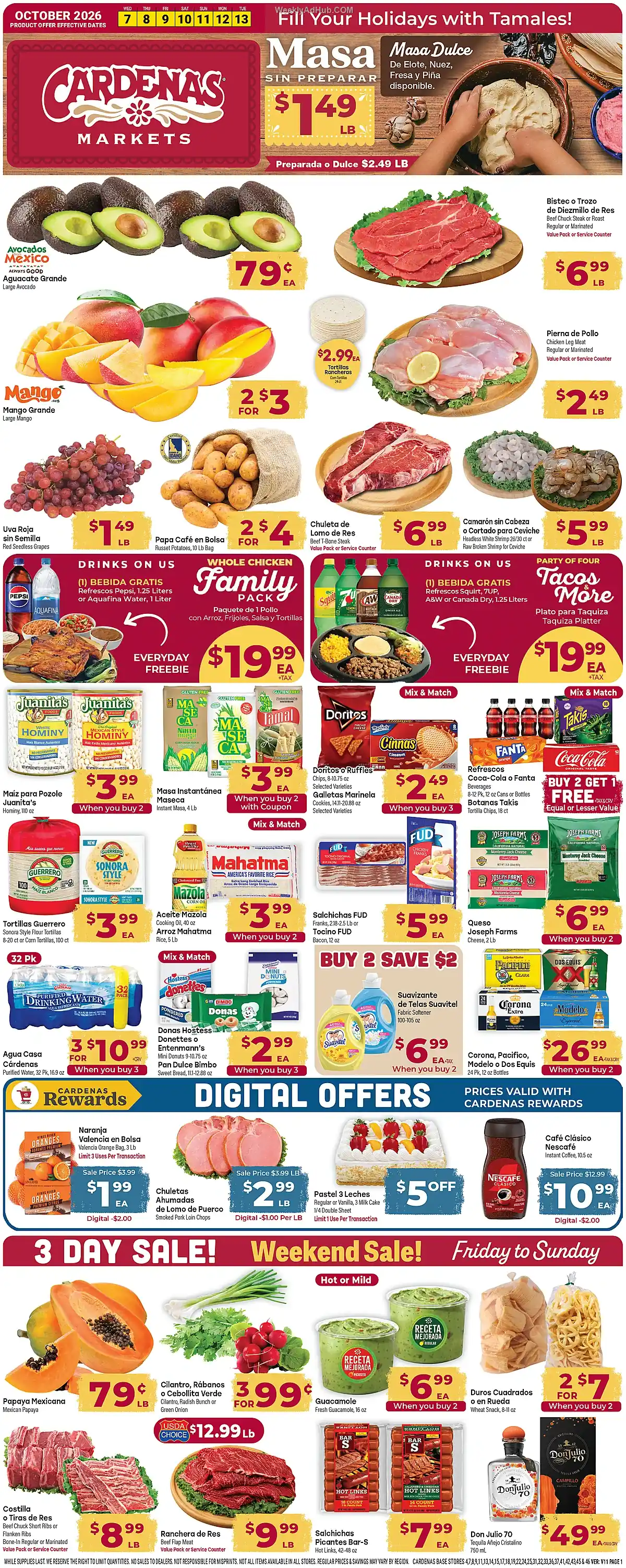 Cardenas Markets Ad This Week (10/7/26 - 10/13/26) - Page 1 Cardenas Markets Ad This Week (10/7/26 - 10/13/26) - Page 1