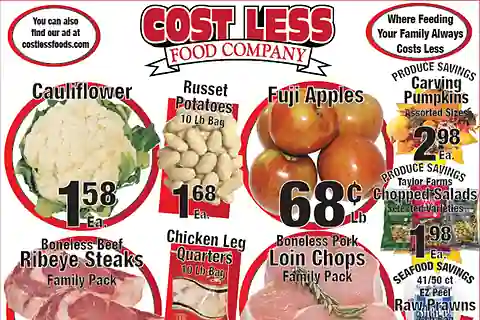 Cost Less Foods Weekly Ad (10/14/26 - 10/20/26)
