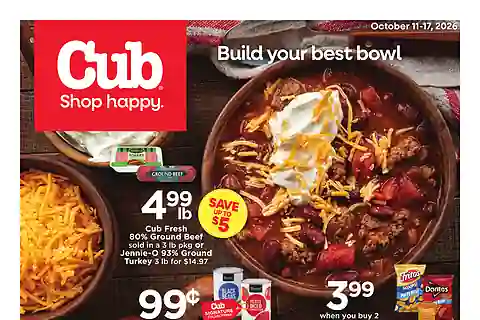 Cub Foods Weekly Ad (10/18/26 - 10/24/26) Preview