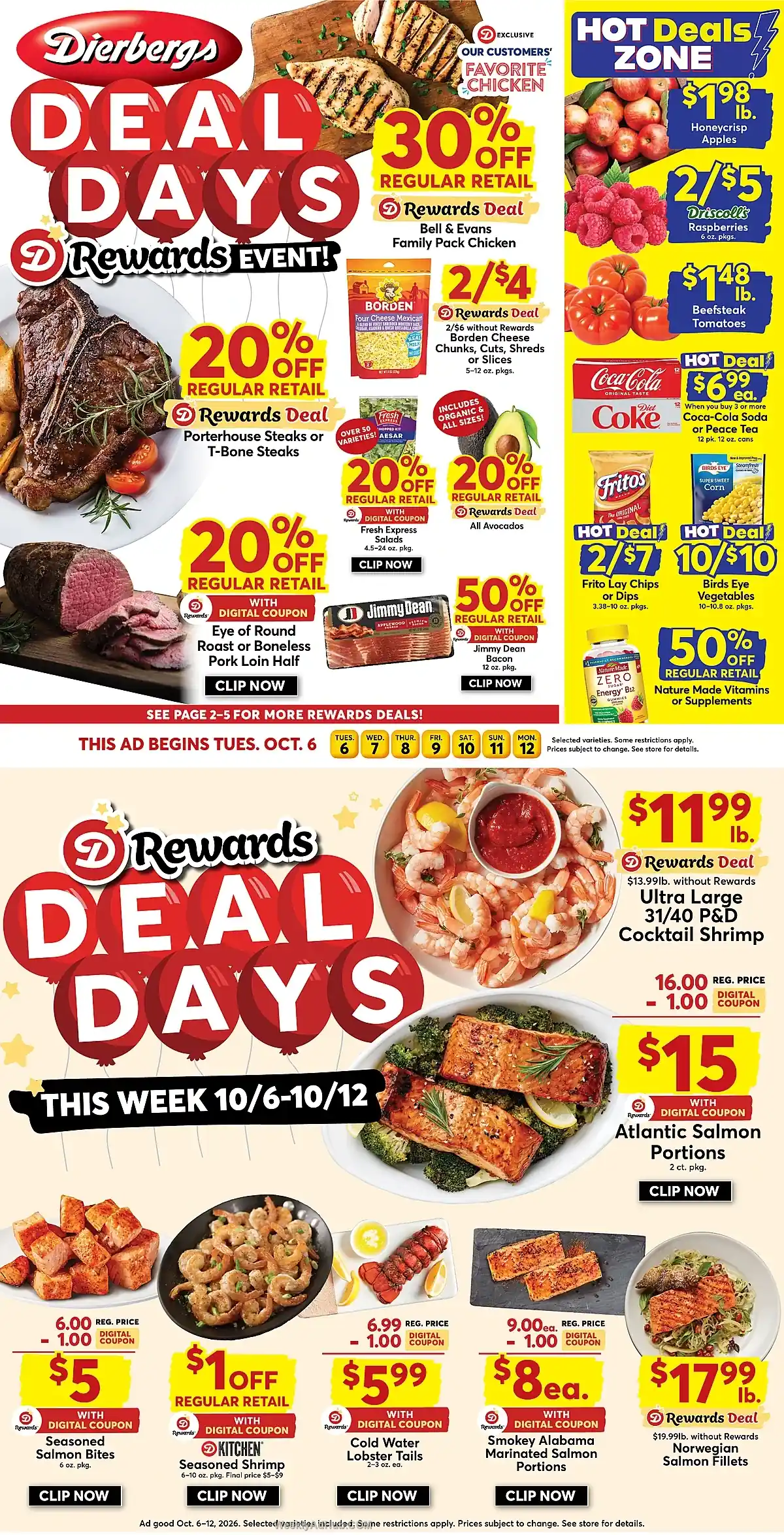 Dierbergs Ad This Week (10/6/26 - 10/12/26) - Page 1 Dierbergs Ad This Week (10/6/26 - 10/12/26) - Page 1