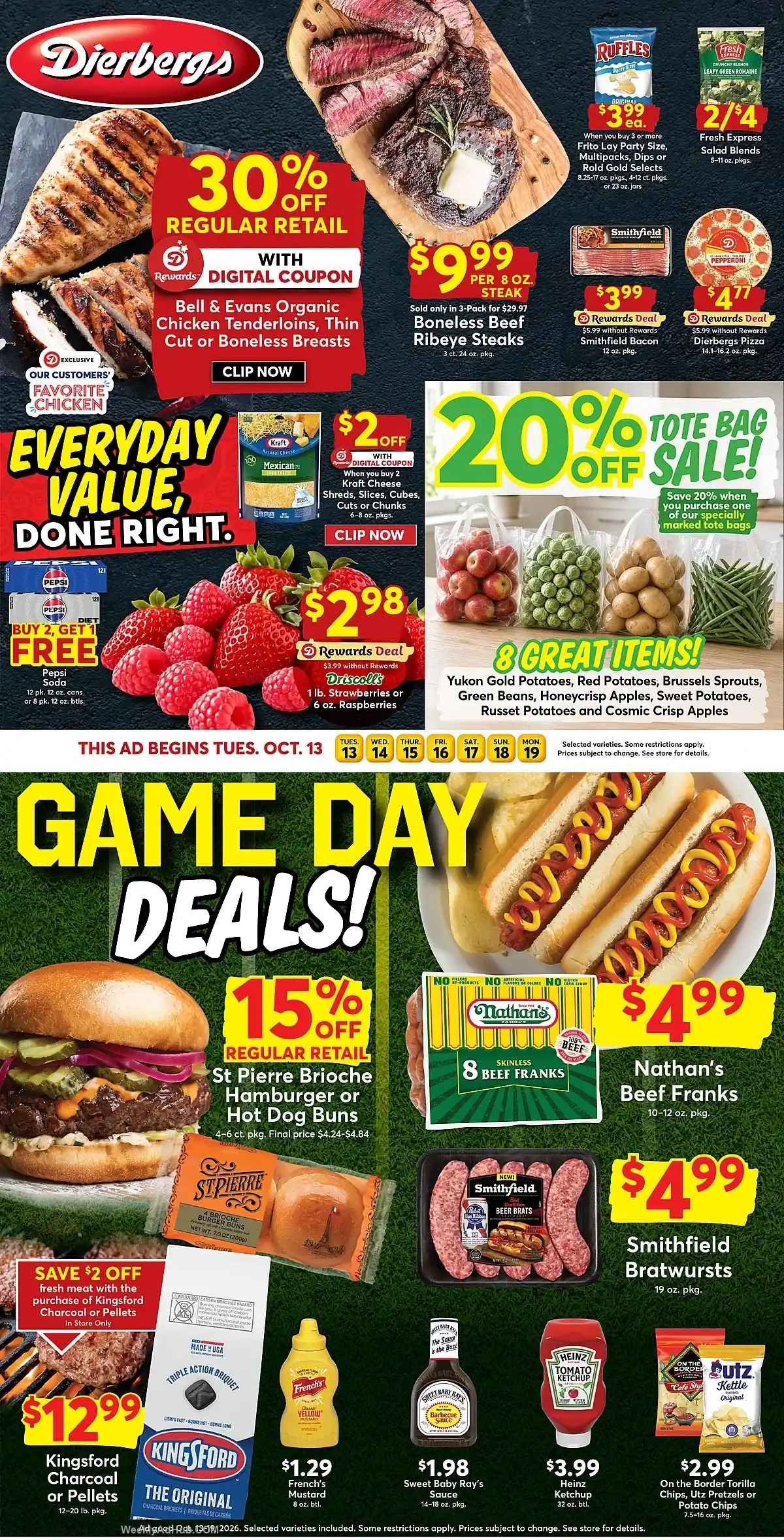 Dierbergs Ad Next Week (10/13/26 - 10/19/26) Preview - Page 1