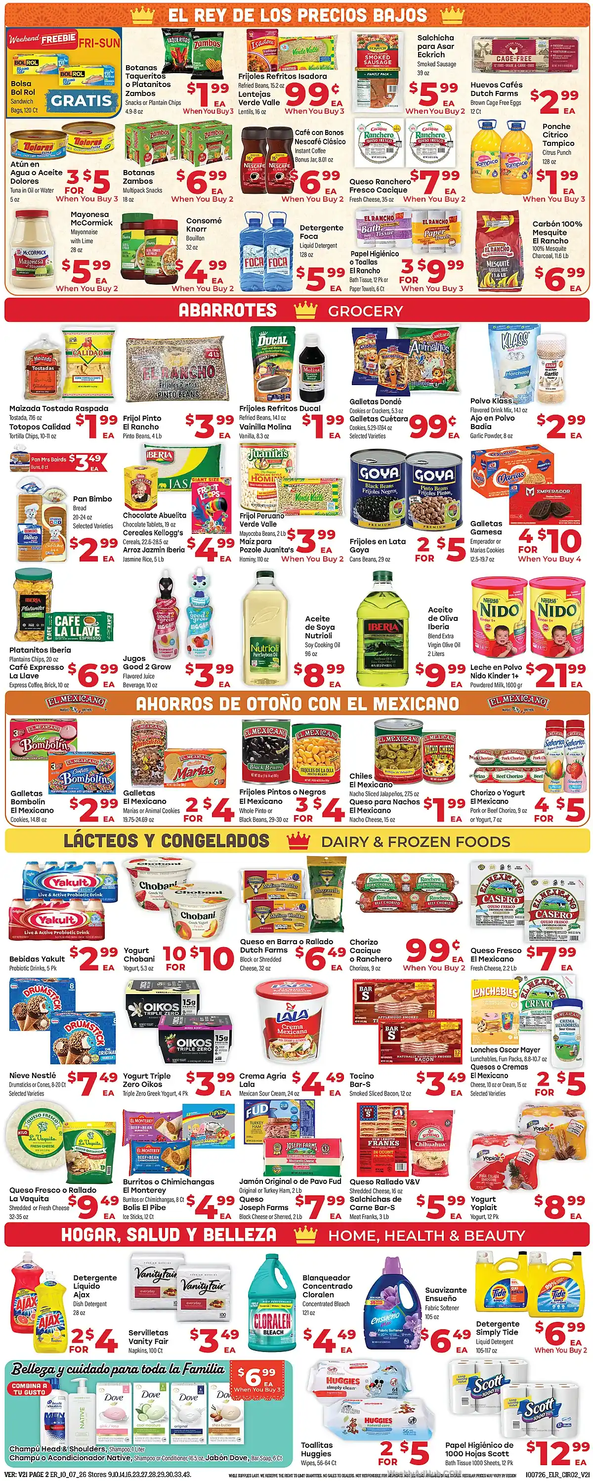 El Rancho Ad This Week (10/7/26 - 10/13/26) - Page 2