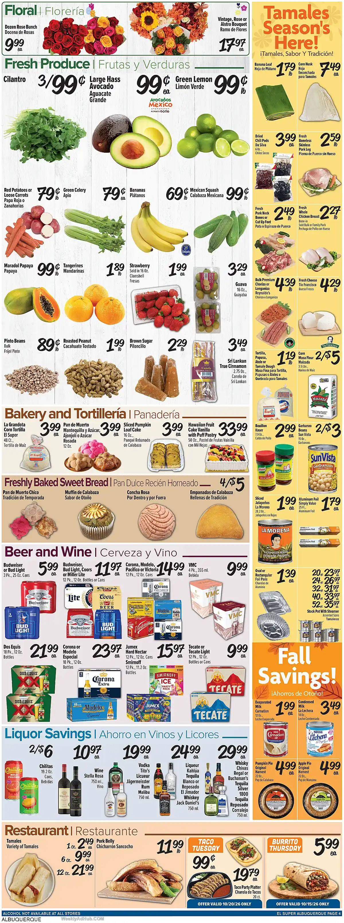El Super Ad This Week (10/14/26 - 10/20/26) - Page 4 El Super Ad This Week (10/14/26 - 10/20/26) - Page 4