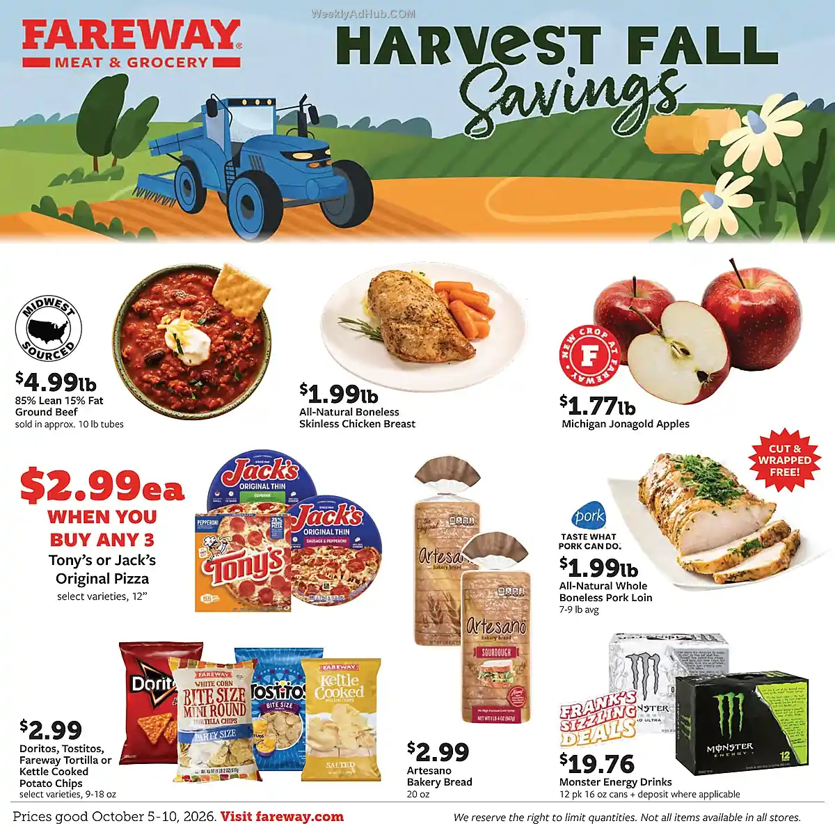 Fareway Ad This Week (10/4/26 - 10/10/26) - Page 1 Fareway Ad This Week (10/4/26 - 10/10/26) - Page 1