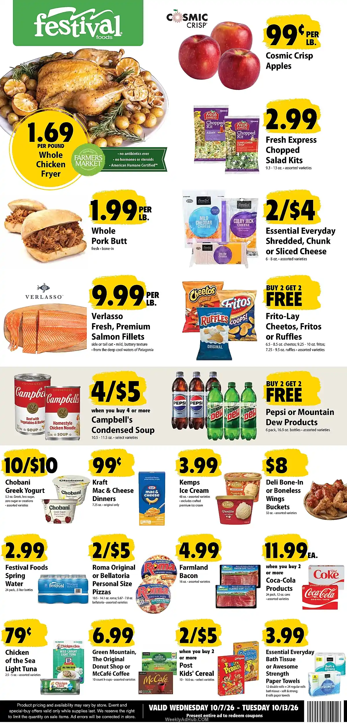 Festival Foods Ad This Week (10/7/26 - 10/13/26) - Page 1