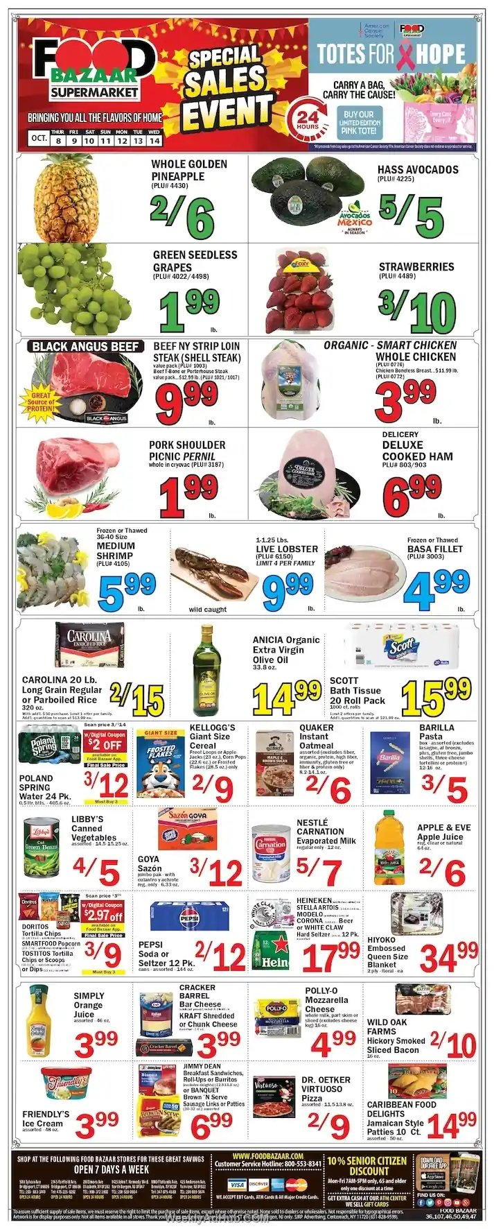 Food Bazaar Ad This Week (10/8/26 - 10/14/26) - Page 1