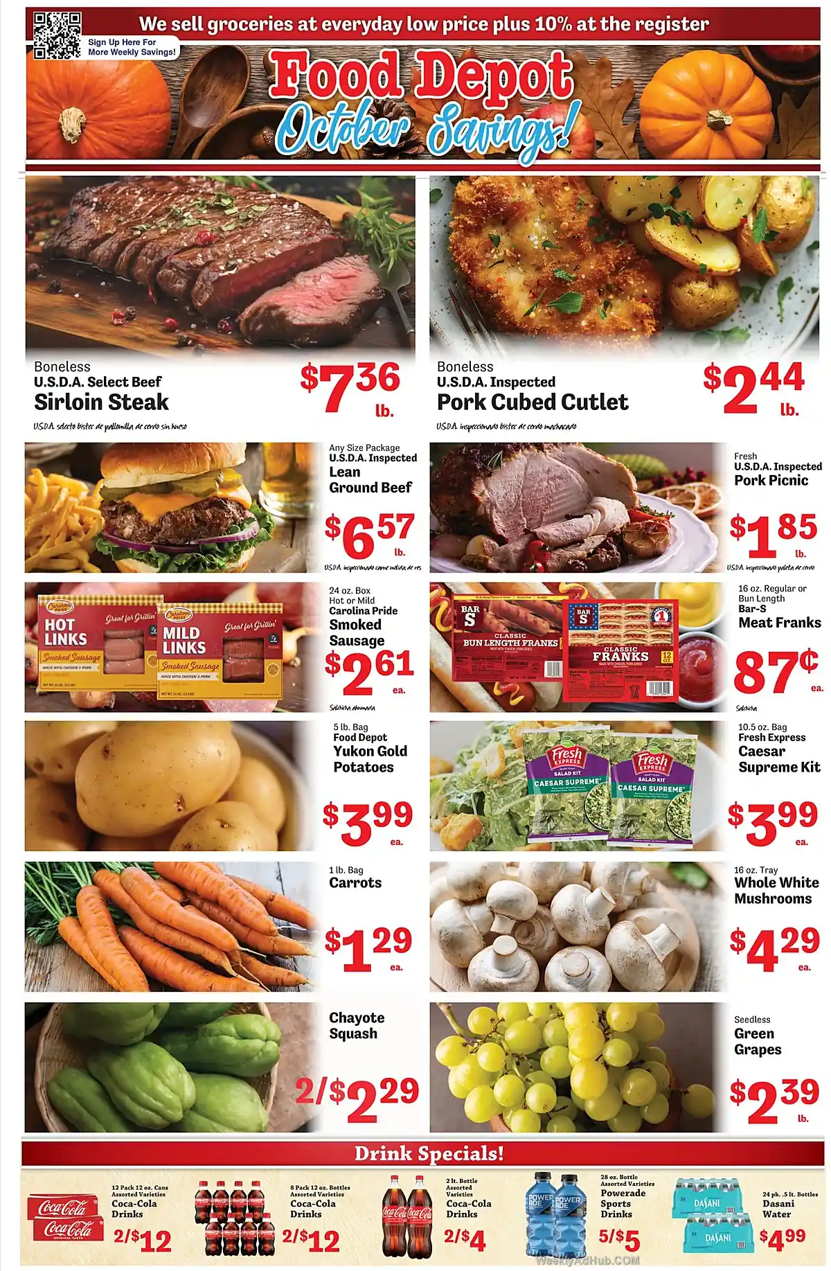 Food Depot Ad This Week (10/12/26 - 10/18/26) - Page 1 Food Depot Ad This Week (10/12/26 - 10/18/26) - Page 1