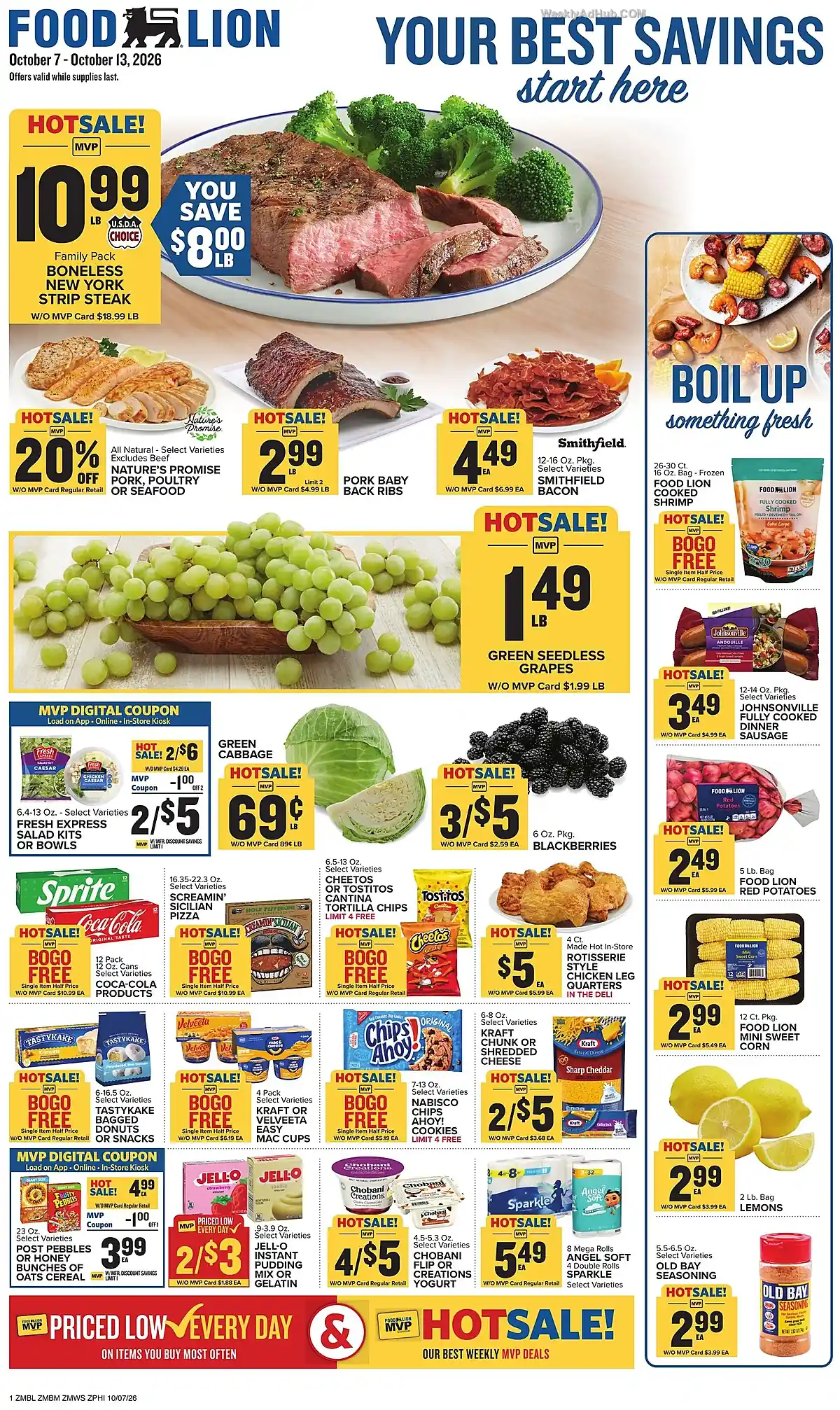 Food Lion Ad This Week (10/7/26 - 10/13/26) - Page 1 Food Lion Ad This Week (10/7/26 - 10/13/26) - Page 1