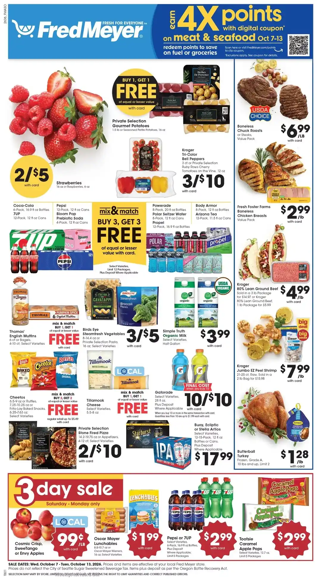 Fred Meyer Ad This Week (10/7/26 - 10/13/26) - Page 1