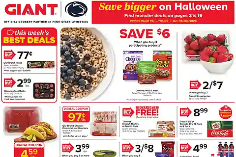 Giant Weekly Ad (10/16/26 - 10/22/26)