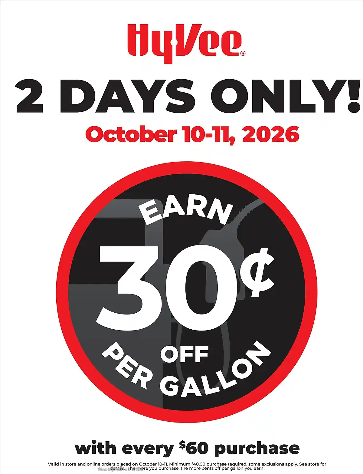 2 DAYS ONLY! (10/10/26 - 10/11/26) - Page 1