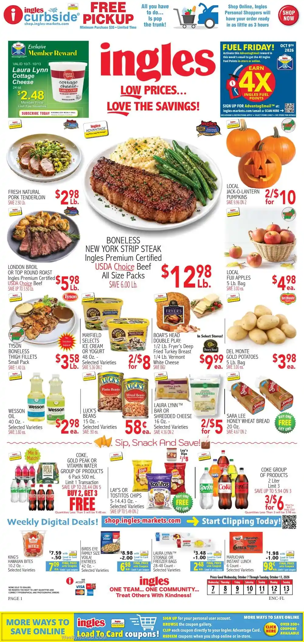 Ingles Markets Ad This Week (10/7/26 - 10/13/26) - Page 1