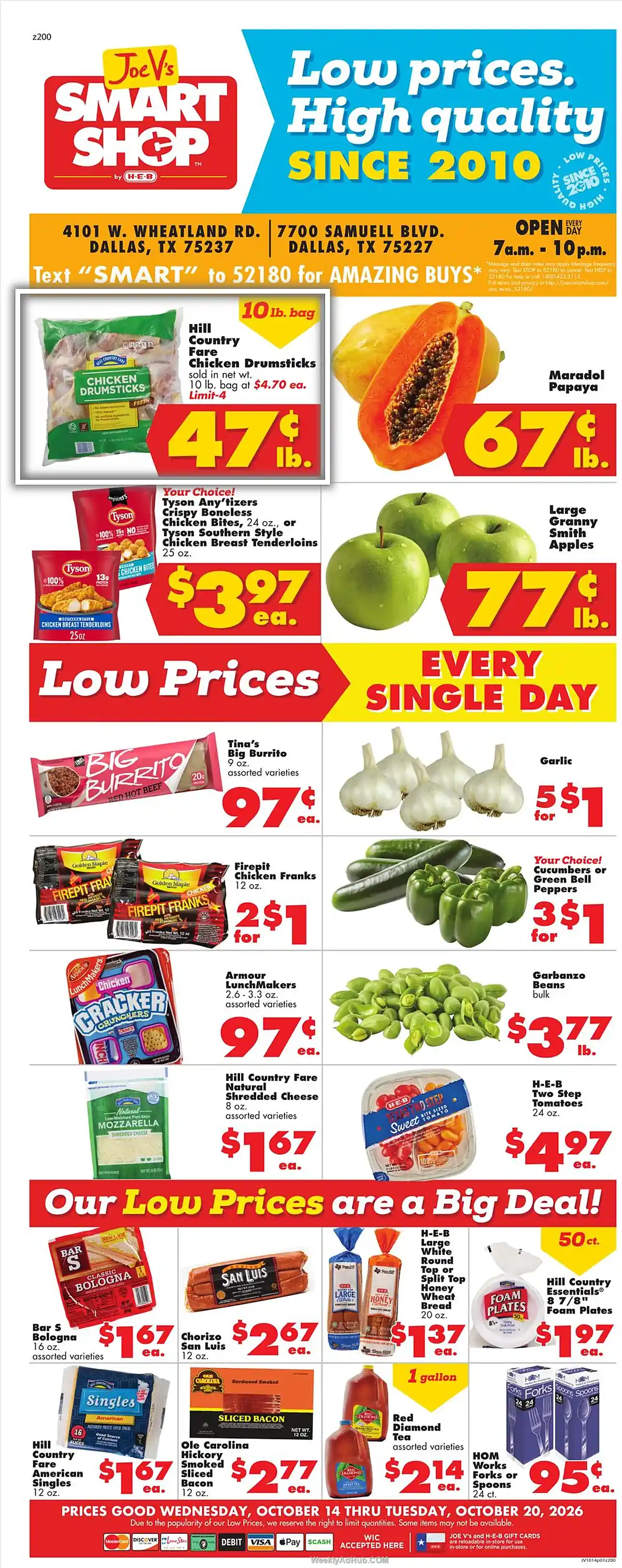 Joe V's Ad This Week (10/14/26 - 10/20/26) - Page 1 Joe V's Ad This Week (10/14/26 - 10/20/26) - Page 1