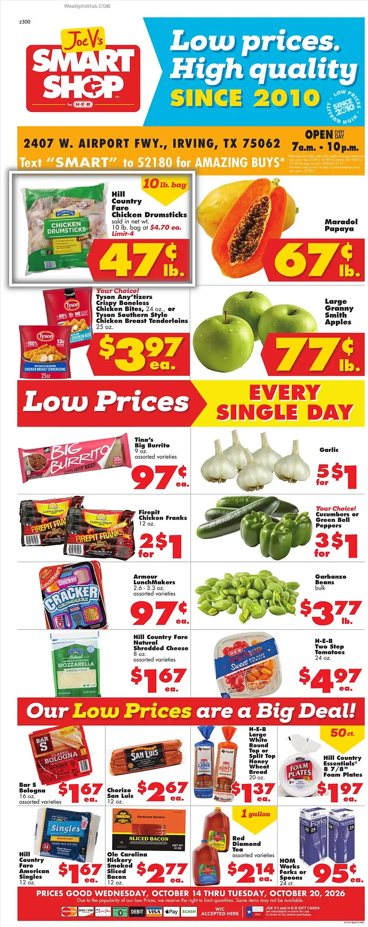 Joe V's Ad This Week (10/14/26 - 10/20/26) - Page 1