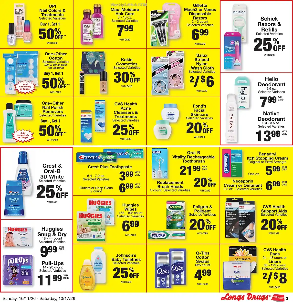 Longs Drugs Ad This Week (10/11/26 - 10/17/26) - Page 3 Longs Drugs Ad This Week (10/11/26 - 10/17/26) - Page 3