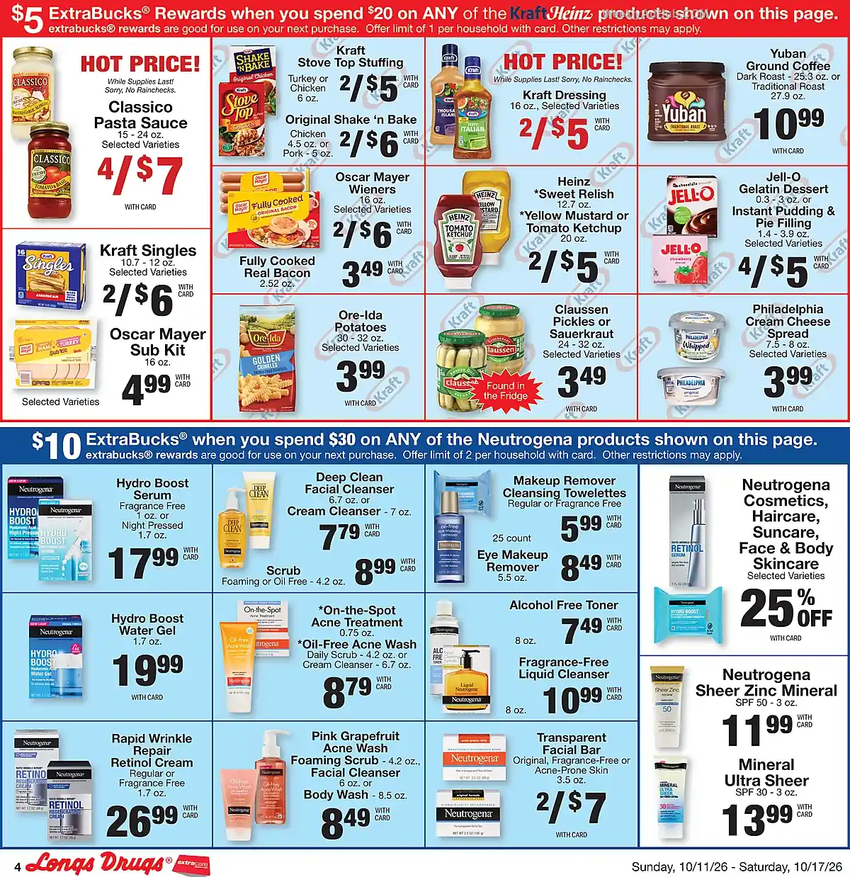 Longs Drugs Ad This Week (10/11/26 - 10/17/26) - Page 4