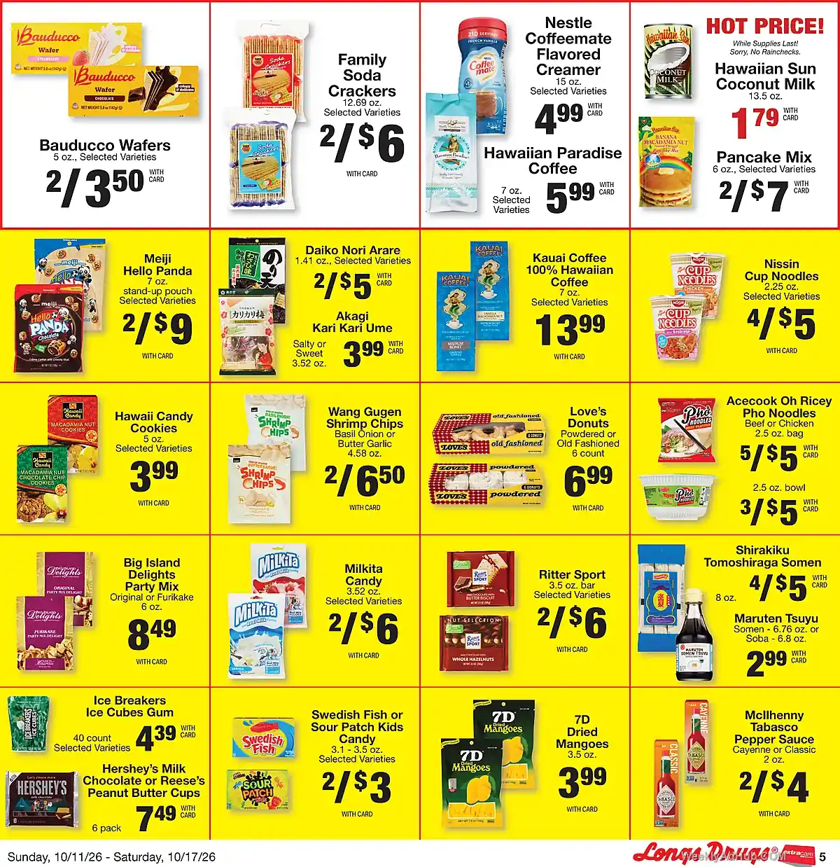 Longs Drugs Ad This Week (10/11/26 - 10/17/26) - Page 5 Longs Drugs Ad This Week (10/11/26 - 10/17/26) - Page 5