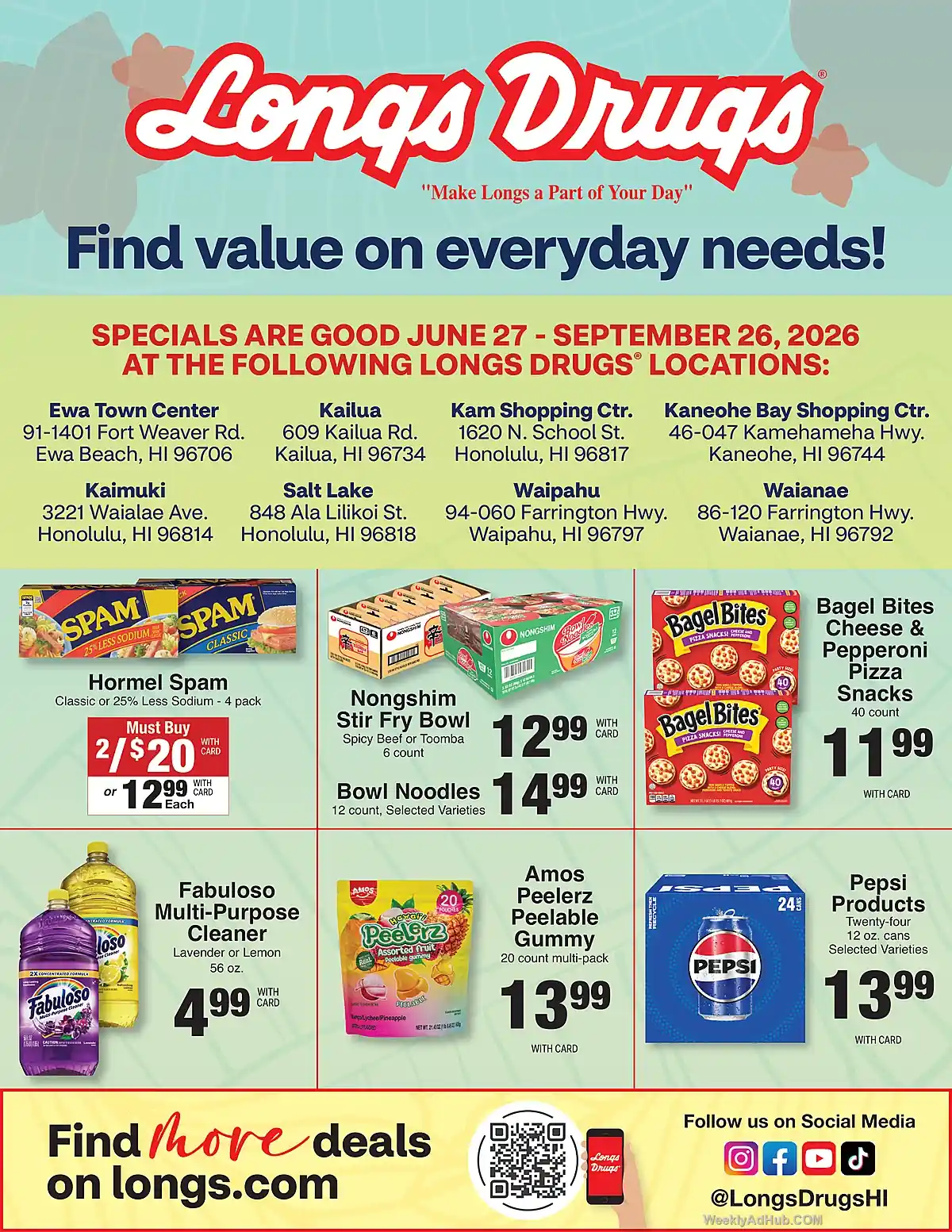 Longs Drugs Ad This Week (10/11/26 - 10/17/26) - Page 12