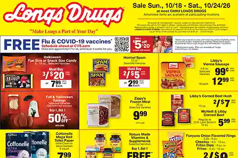 Longs Drugs Weekly Ad (10/18/26 - 10/24/26)