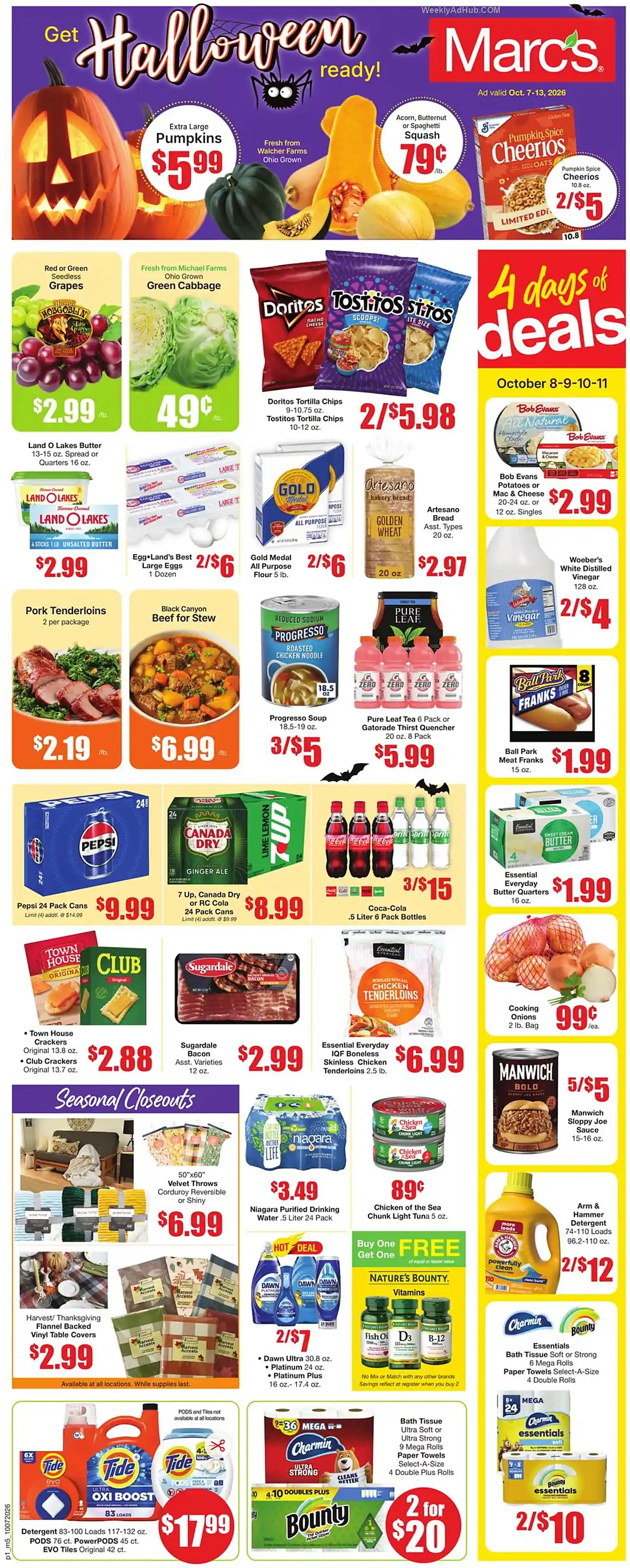 Marc's Ad This Week (10/7/26 - 10/13/26) - Page 1 Marc's Ad This Week (10/7/26 - 10/13/26) - Page 1