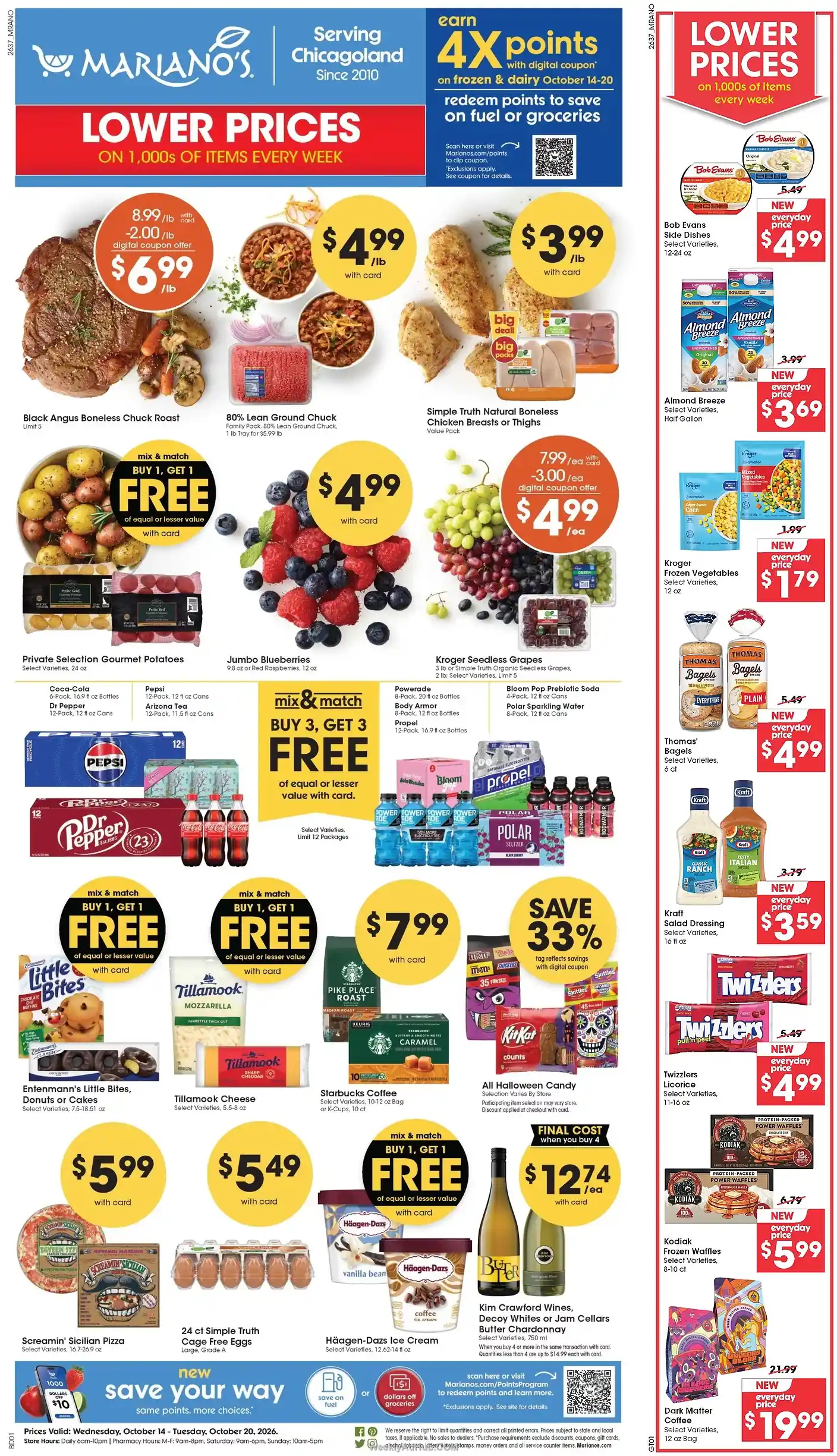 Marianos Ad This Week (10/14/26 - 10/20/26) - Page 1