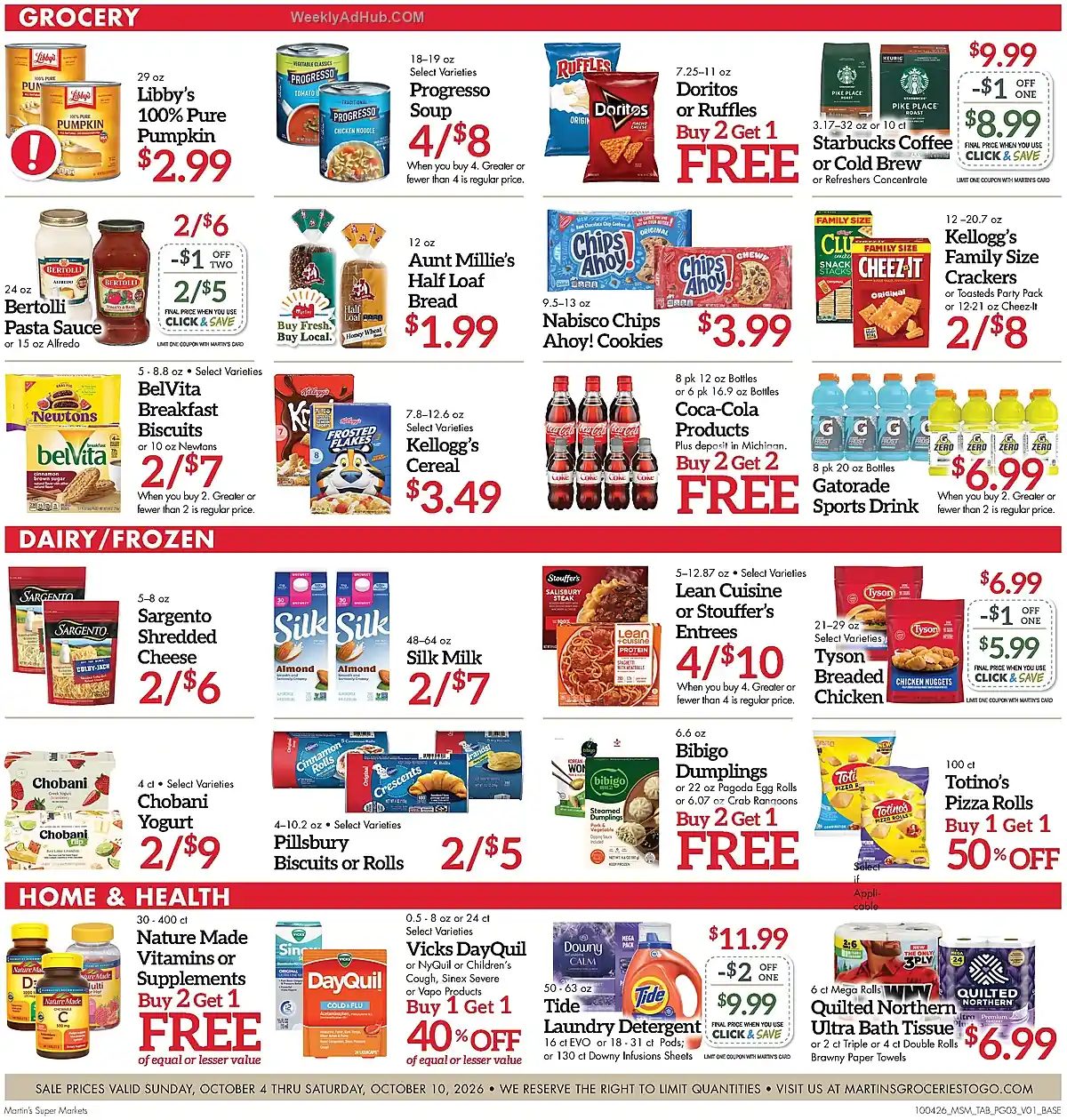 Martins Super Markets Ad This Week (10/4/26 - 10/10/26) - Page 3