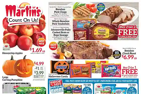 Martins Super Markets Flyer (10/18/26 - 10/24/26)