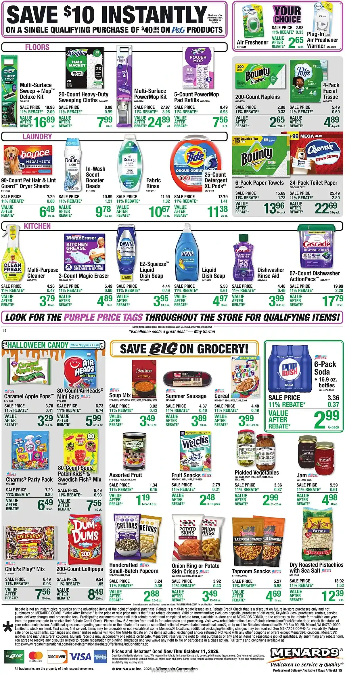 Menards Ad This Week (10/1/26 - 10/11/26) - Page 11