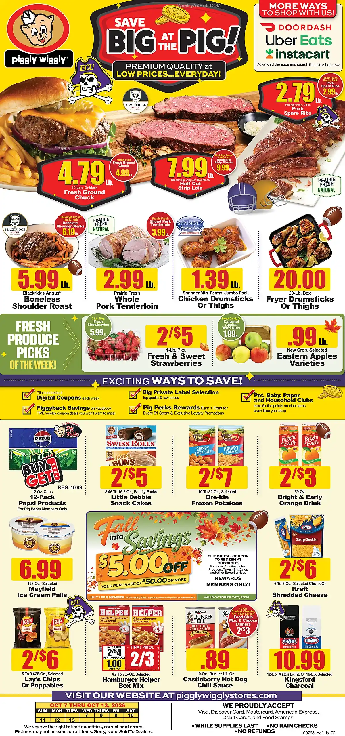 Piggly Wiggly Ad This Week (10/7/26 - 10/13/26) - Page 1 Piggly Wiggly Ad This Week (10/7/26 - 10/13/26) - Page 1