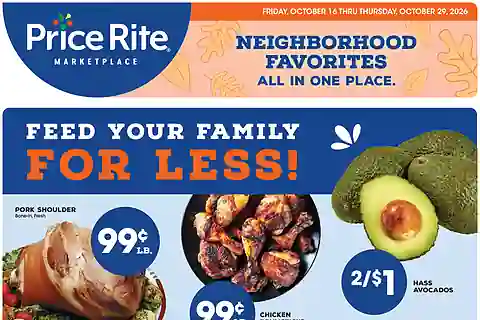 Price Rite Weekly Ad (10/16/26 - 10/29/26)