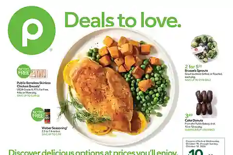 Publix Ad (10/21/26 - 10/27/26) Early Weekly Flyer Preview