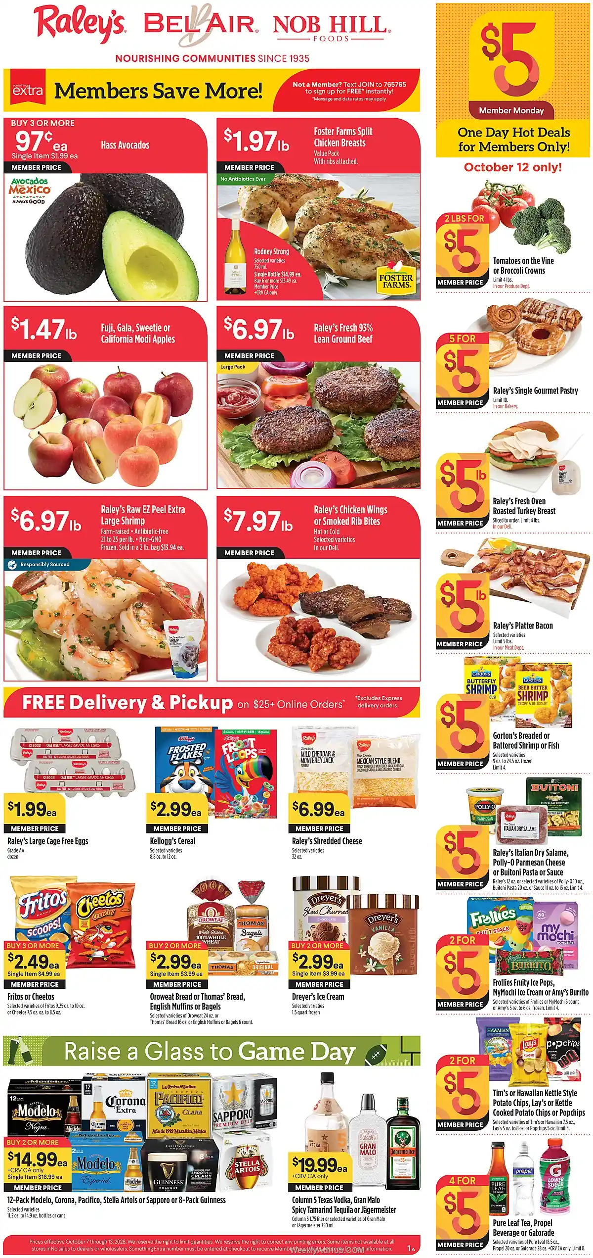 Raley's Ad This Week (10/7/26 - 10/13/26) - Page 1