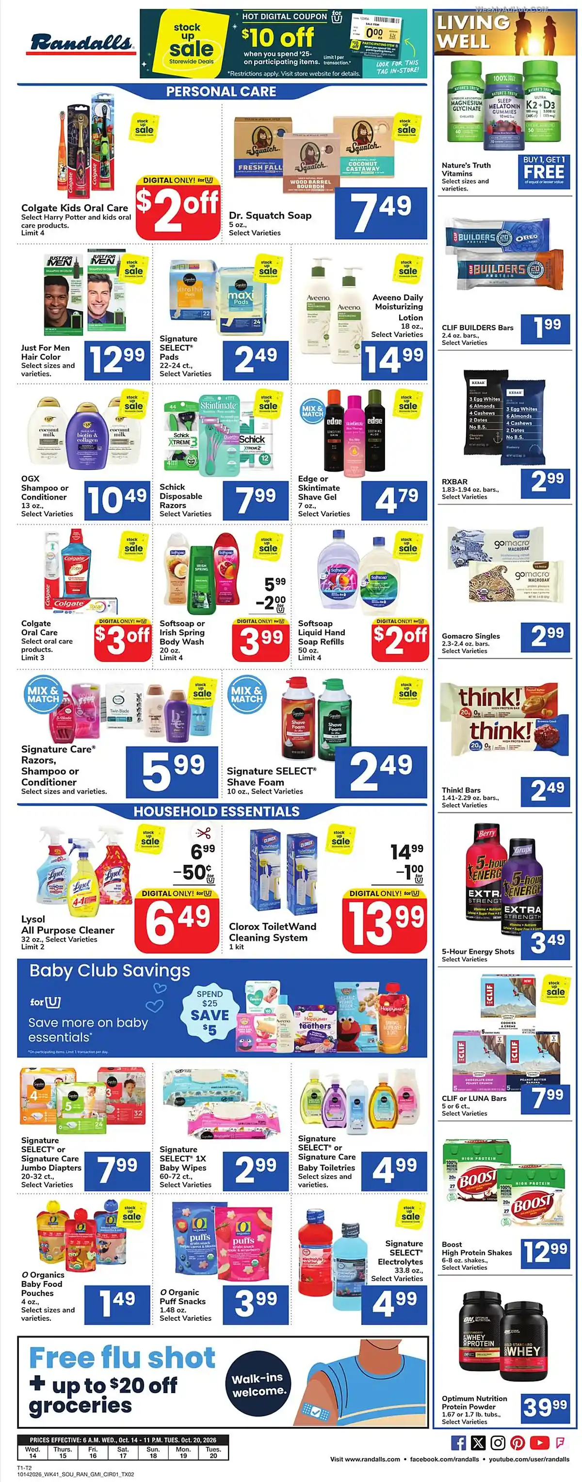 Randalls Ad This Week (10/14/26 - 10/20/26) - Page 4 Randalls Ad This Week (10/14/26 - 10/20/26) - Page 4