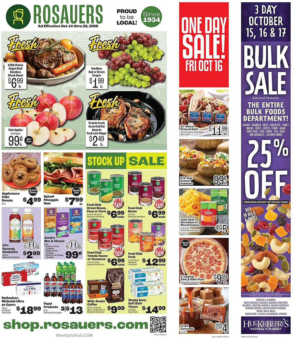 Rosauers Ad This Week (10/14/26 - 10/20/26) - Page 1 Rosauers Ad This Week (10/14/26 - 10/20/26) - Page 1