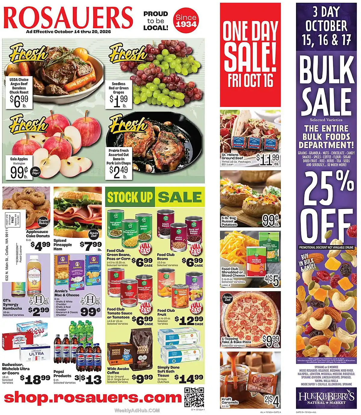 Rosauers Ad This Week (10/14/26 - 10/20/26) - Page 1 Rosauers Ad This Week (10/14/26 - 10/20/26) - Page 1