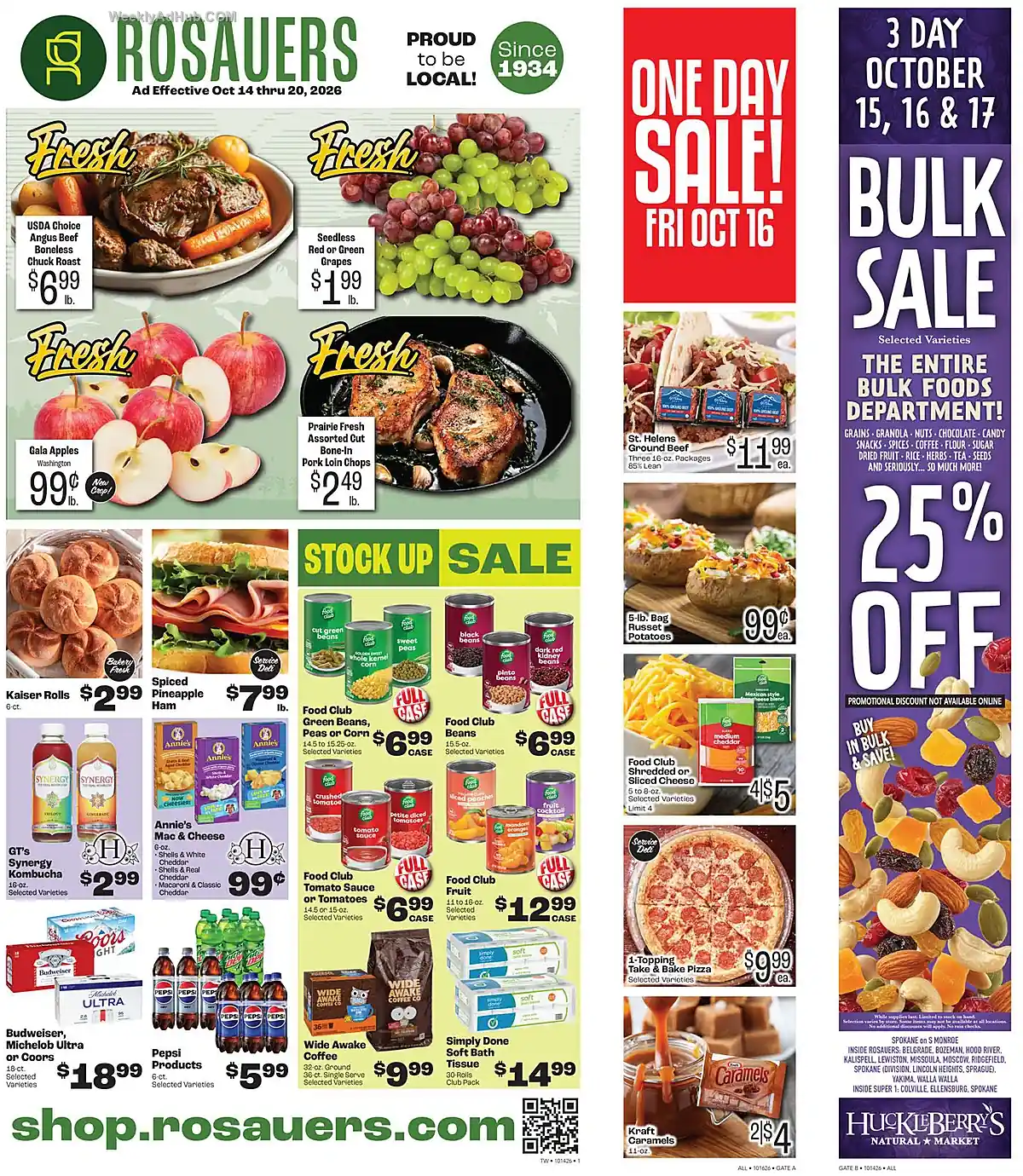 Rosauers Ad This Week (10/14/26 - 10/20/26) - Page 1 Rosauers Ad This Week (10/14/26 - 10/20/26) - Page 1