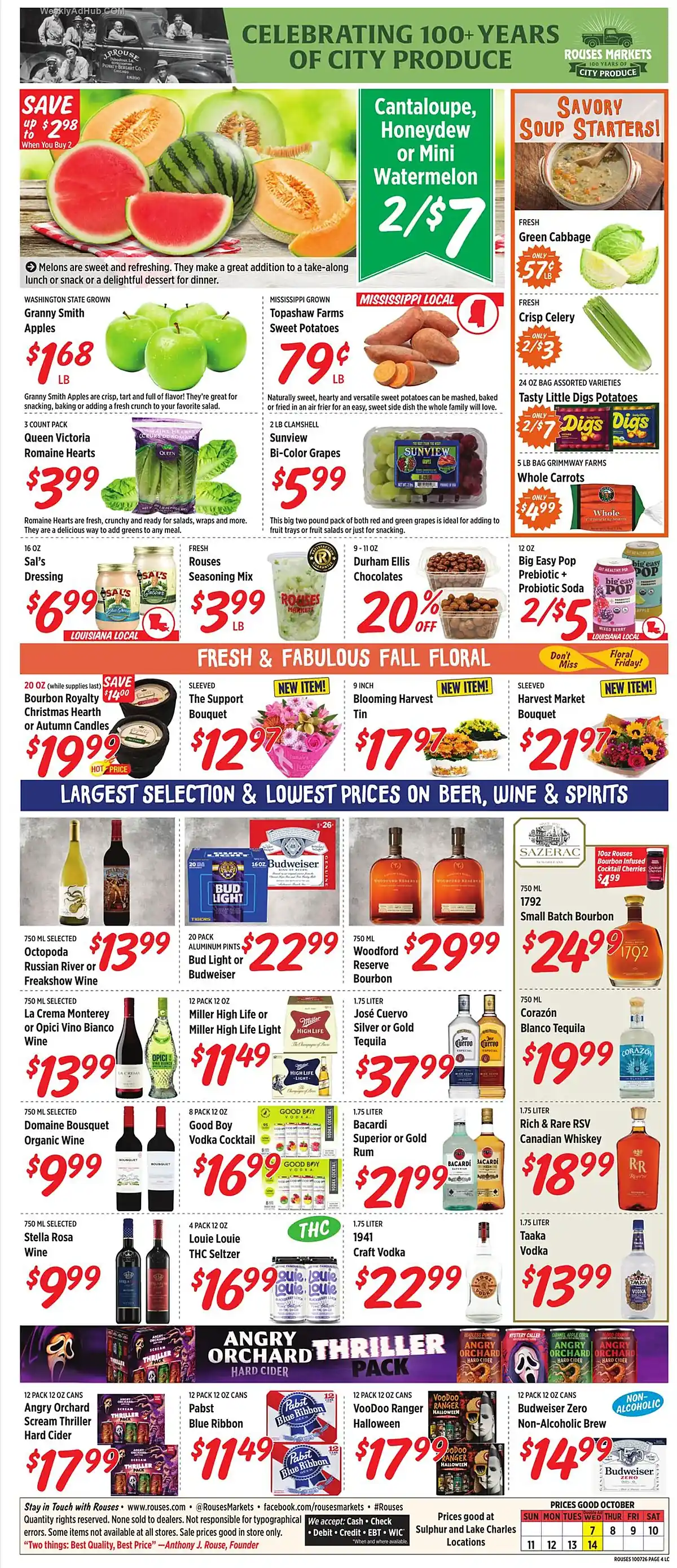 Rouses Ad This Week (10/7/26 - 10/14/26) - Page 8 Rouses Ad This Week (10/7/26 - 10/14/26) - Page 8