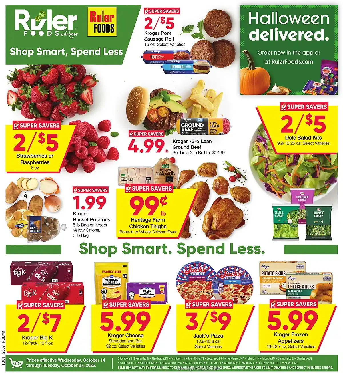 Ruler Foods Ad This Week (10/14/26 - 10/27/26) - Page 1
