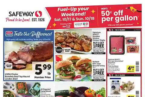 Safeway Ad (10/21/26 - 10/27/26) Weekly Flyer Preview!