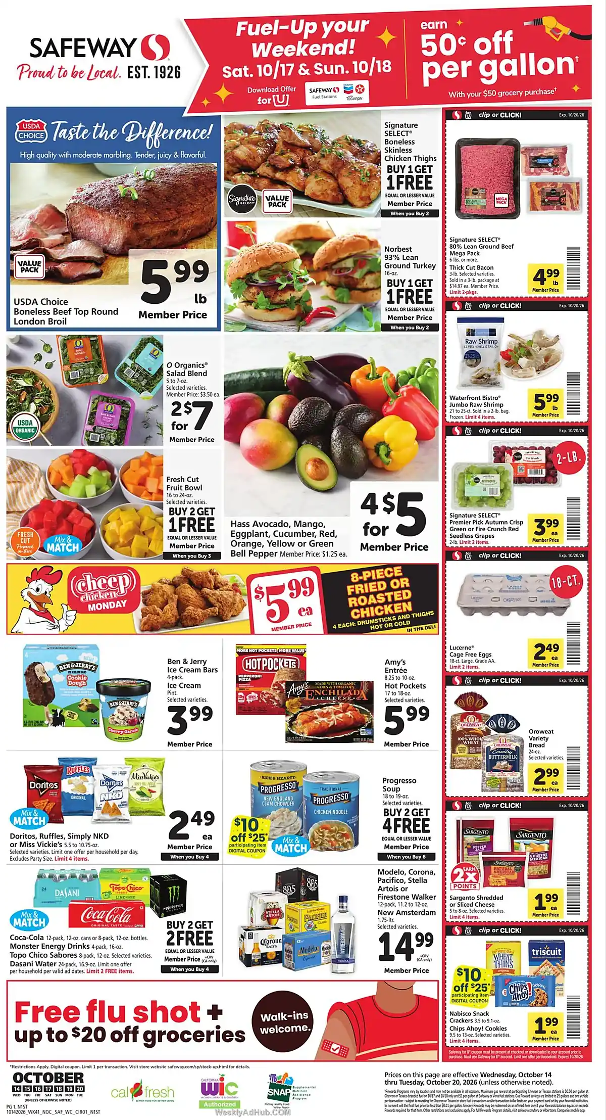 Safeway Ad This Week (10/14/26 - 10/20/26) - Page 1